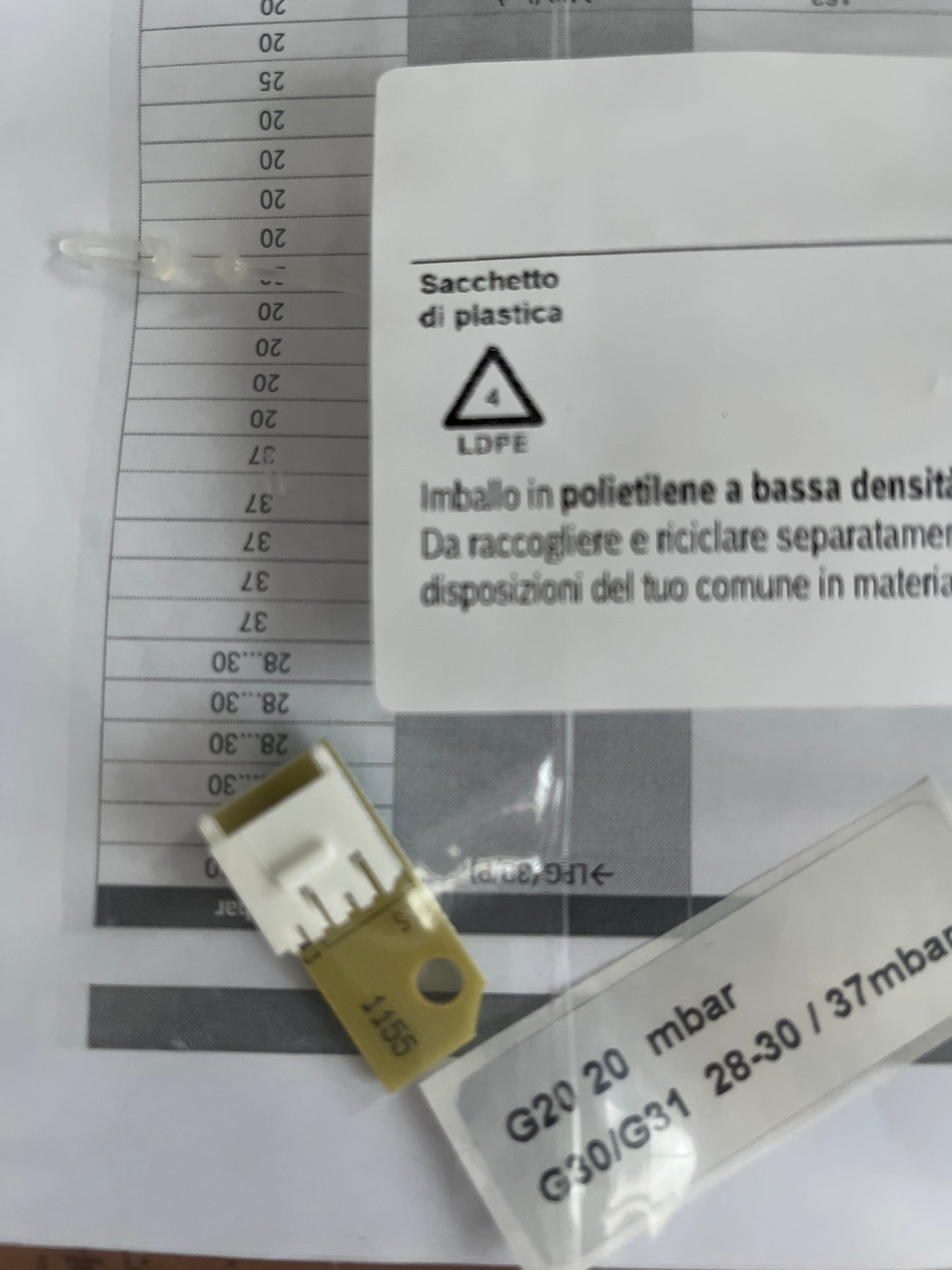 87160127610 Kit conversione gas 23>31 Junkers – Bosch
