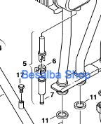 87145000710 Sensore termometrico Junkers Bosch Junkers Bosch codice 87145000710