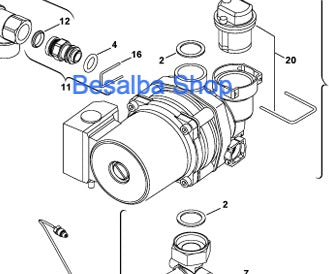 87172043750 Pompa Junkers – Bosch