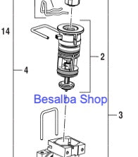 87186445620 Inserto Organo 3 vie Junkers - Bosch compatibile cerapurcompact condens 2430 2300i