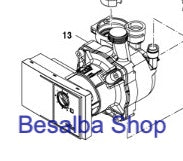 87186461990 Pompa SWiM35 6MH CH 9H (Yonos Para) Junkers - Bosch