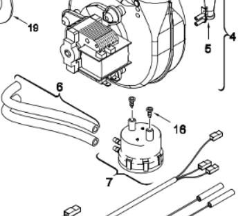8738709736 Pressostato Junkers - Bosch