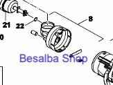 Ricambio camera d'aria per caldaia junkers Bosch 87186601170
