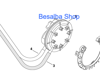 Pressostato ricambio 87160112990 caldaie Junkers Bosch