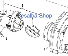 Membrana Ricambio caldaia Junkers Bosch 87155058250