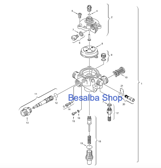 Ricambio Gruppo Acqua Scaldino Junkers Bosch 87070025000 ottimo prezzo