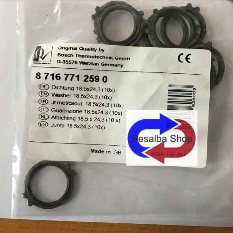 Ricambio Guarnizioni 87167712590 Caldaia Junkers bosch