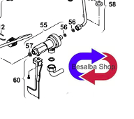 Rubinetto Carico 87174051530 Ricambio Junkers Bosch
