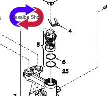 Valvola deviatrice caldaie Junkers Bosch 87085003720