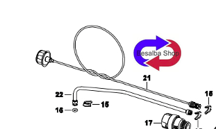 Manometro Ricambi Caldaie Junkers Bosch 87182243440