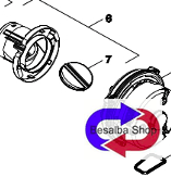 Membrana Ricambi caldaia Junkers Bosch 87182228450