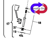 flussostato Acqua Ricambio 87074060640 Junkers Bosch