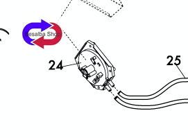 80020095 pressotato SR70FM stratos 7 ricambi stufa Italkero