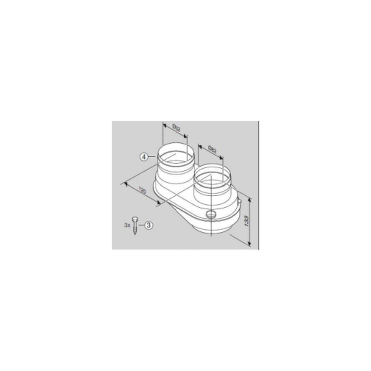 7719002852 Sdoppiatore AZB 922 caldaie Junkers Bosch condensazione
