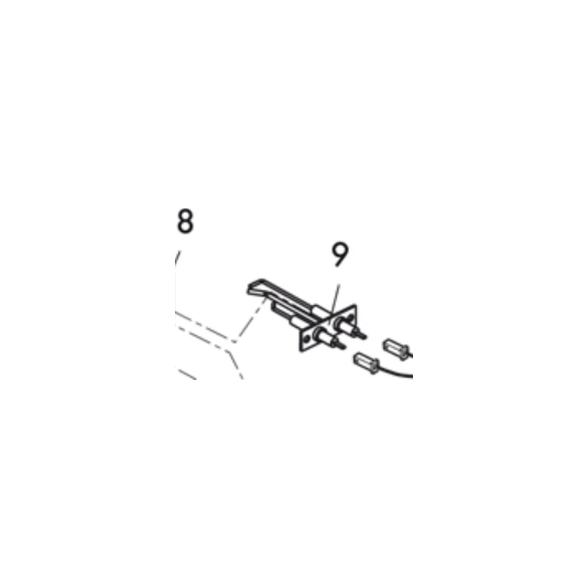 8000120500 ELETTRODO ACCENS ECHO EN PZ02 Italkero 12 compatibile