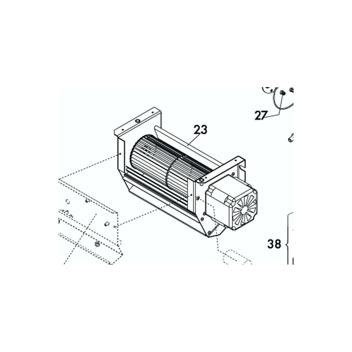 8002007500 VENTIL TANGENZIALE SR50 Italkero Stratos 5 0 Scheda Tecnica compatibile