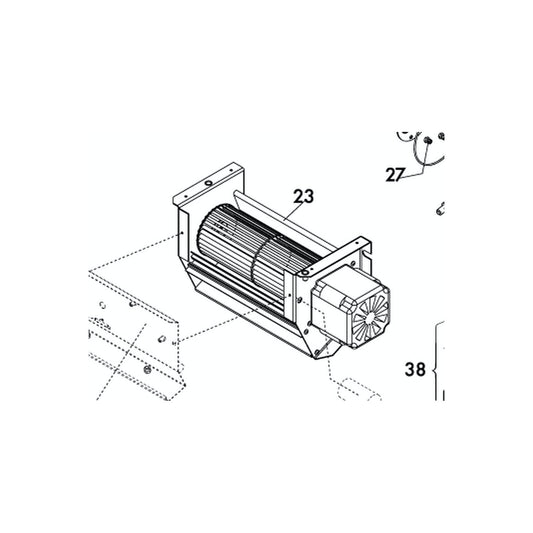 8002007500 VENTIL TANGENZIALE SR50 Italkero Stratos 5 0 Scheda Tecnica compatibile