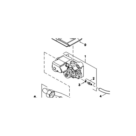 87070210190 Gruppo gas Junkers Bosch compatibile Therm 6700 S T6700S 8700 TC8700SE