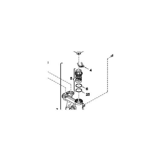 87085003720 Valvola deviatrice Junkers Bosch