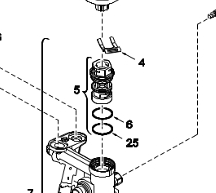 87085003720 Valvola deviatrice Junkers Bosch