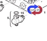 87161567590 Valvola 34 Junkers Bosch Junkers Bosch codice 87161567590