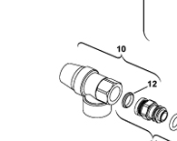 87174010120 Valvola sicurezza 3bar Junkers Bosch compatibile solar zwse23 zwse28