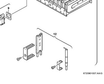 87181070500 Set elettrodi Junkers - Bosch