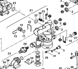 87182205850 Unità ritorno Junkers - Bosch compatibile 14210-3 14210s-3 22210-3 22210s-3 30210-3 30210s-3 cerapur