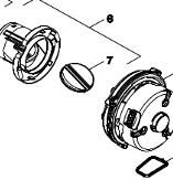 87182228450 Gruppo miscela Junkers - Bosch compatibile 14210-3 14210s-3 22210-3 22210s-3 30-3a cerapur 28-5c cerapuracu-smart zwsb