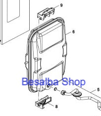 87186506550 vaso di espansione ricambio Junkers Bosch