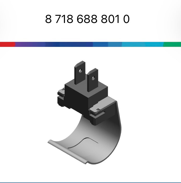 87186888010 Sensore termometrico 18mm Junkers - Bosch compatibile condens 2430 2300i 4300i 5300i 5700i