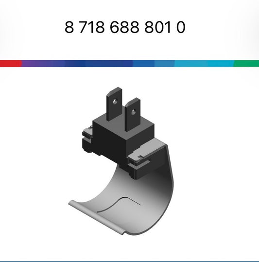 87186888010 Sensore termometrico 18mm Junkers - Bosch compatibile condens 2430 2300i 4300i 5300i 5700i