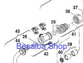 87376007810 Sensore di portata Junkers Bosch Junkers Bosch codice 87376007810