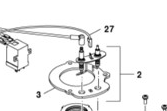 87379035360 Set elettrodi Junkers - Bosch compatibile condens 2430 2300i 4300i 5300i 5700i