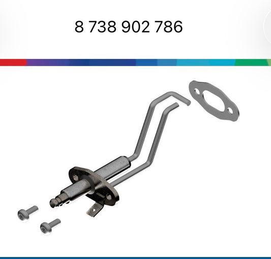 8738902786 Set elettrodi Junkers Bosch compatibile condens 2024 2430 2830