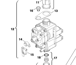 87470035150 Gruppo gas CE427 Junkers Bosch