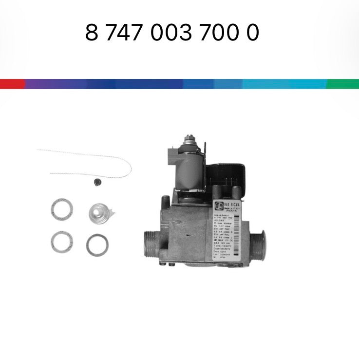 87470037000 Valvola gas Junkers - Bosch compatibile zwse23 zwse24 zwse28