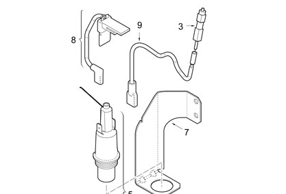 87481070890 Elettrodo accensione Junkers - Bosch Si