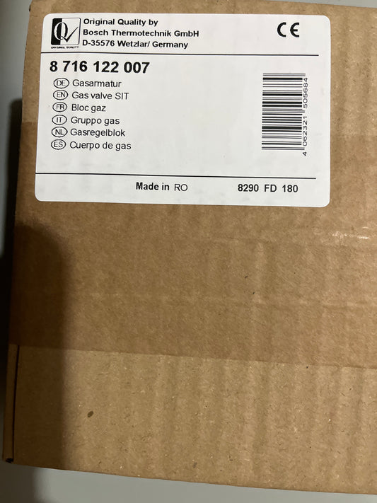 8716122007 gruppo gas SIT Junkers Bosch ricambi