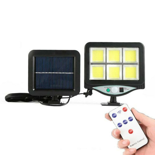 Faretto Solare 128 LED con sensore di presenza. e pannello Fotovoltaico