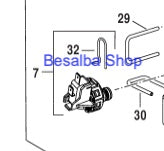 87186445850 Pressostato Junkers Bosch compatibile cerapurcompact condens 2430 2300i