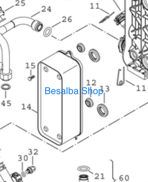 Scambiatore-secondario-caldaia-junkers-Bosch-prezzo